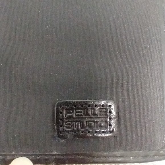 PELLE STUDIO PATCHWORK LEATHER CHECKBOOK COVER - Picture 4 of 6